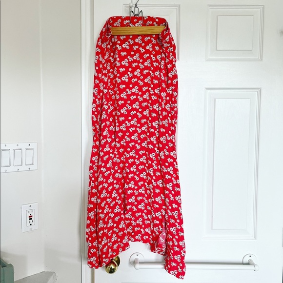 Zara Midi Floral Skirt - Picture 1 of 3